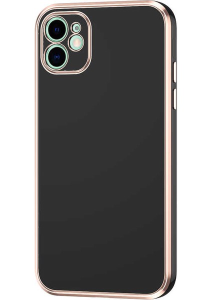 iPhone 12 Uyumlu Iktk Bark Kapak-Siyah