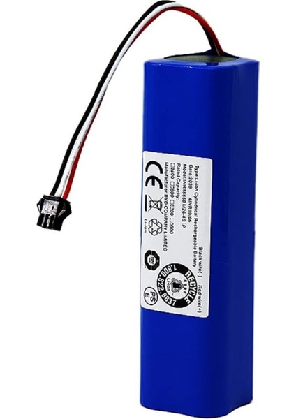 Xiaomi Lydsto R1 Uyumlu Robot Süpürge Batarya 14.8V 5200 Mah Li-Ion Pil modelleri
