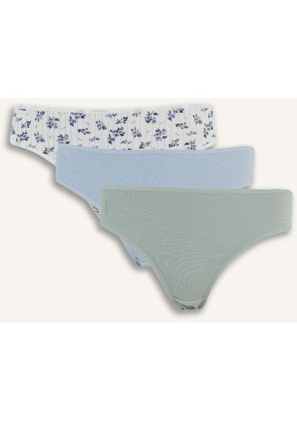 Yeni Sezon Ribana 3'lü Slip Külot-Fall In Love