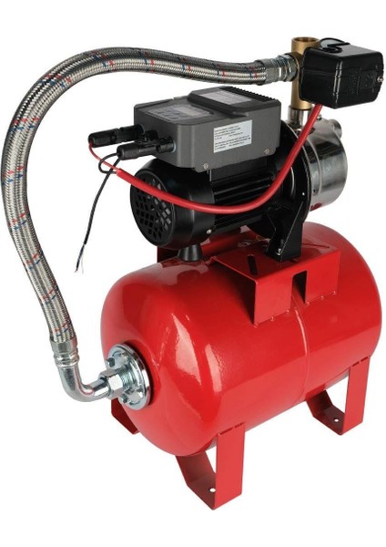 24/48 Volt Dc Solar Fırçasız/invertörlü Güneş Paneli Hidroforu 3 Kat 3 Daire 24 Litre Tank modelleri
