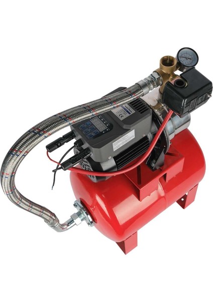 24/48 Volt Dc Solar Fırçasız/invertörlü Güneş Paneli Hidroforu 3 Kat 3 Daire 24 Litre Tank fırsatları