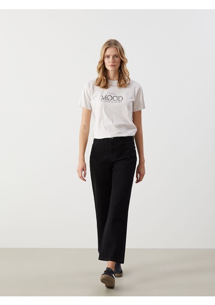 Yeni Sezon Wideleg Kadin Jean Pantolon - S51954Z8