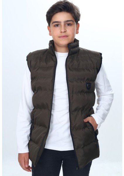 Erkek Çocuk Göğsü Armalı Şişme Yelek