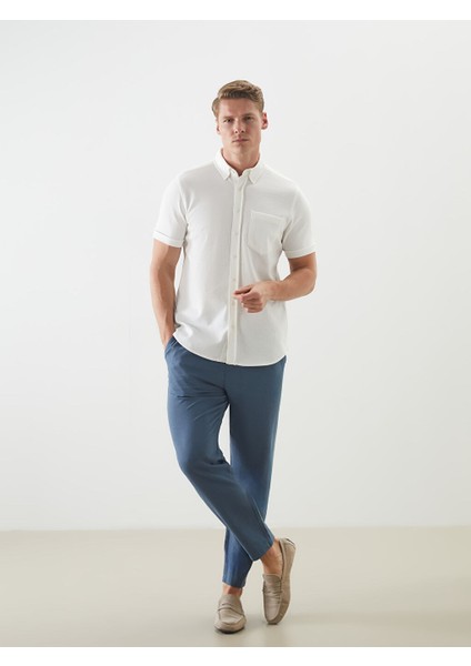 Yeni Sezon Regular Fit Kisa Kollu Erkek Gomlek - S5JO85Z8
