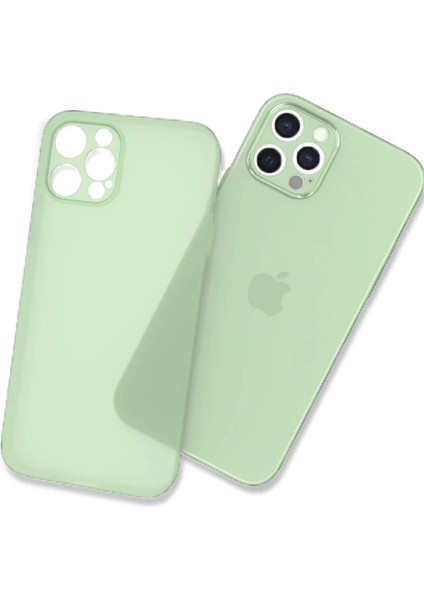 iPhone 12 Pro Uyumlu ​​iktk Tiny Kapak-Yeşil modelleri