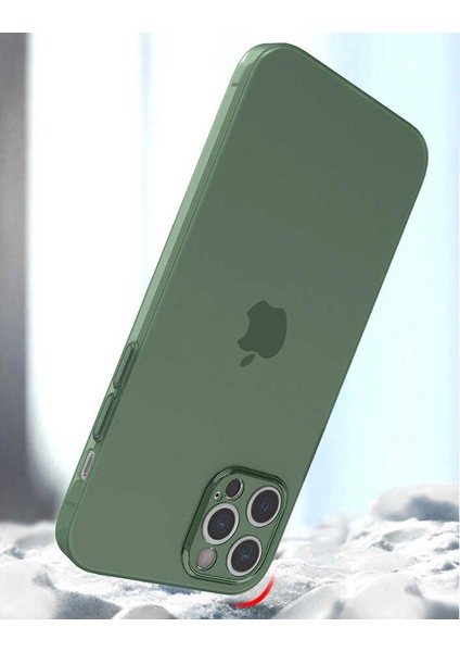 iPhone 12 Pro Uyumlu ​​iktk Tiny Kapak-Yeşil indirimleri
