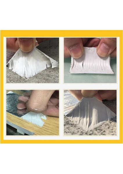 Çatı Izolasyon Bandı 2 Metre Su Sızdırmazlık Geçirmezlik Yalıtım Çamur Tamir Çatlak Boru Bant 96 mm