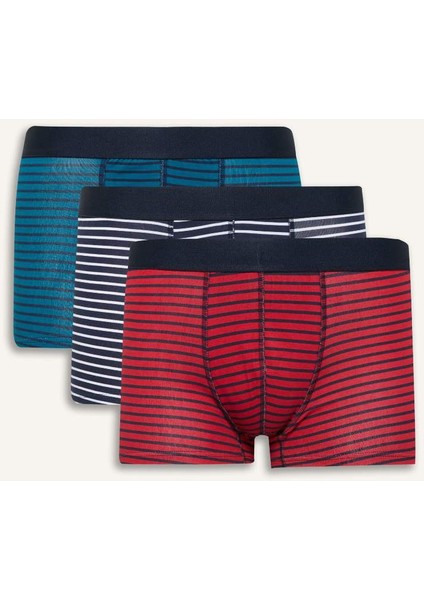 Yeni Sezon Regular Fit 3'lü Boxer