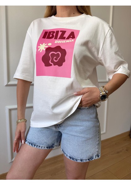 Ekru Ibıza Tshirt