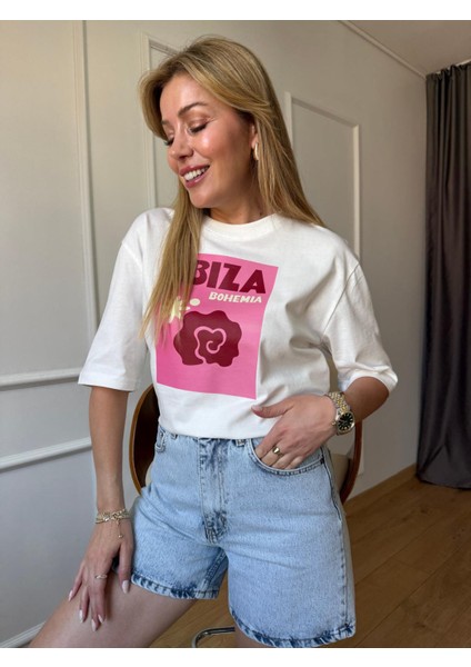 Ekru Ibıza Tshirt fırsatları