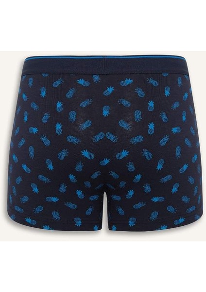 Yeni Sezon Regular Fit Desenli 3'lü Boxer