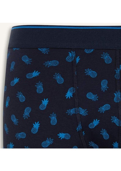 Yeni Sezon Regular Fit Desenli 3'lü Boxer
