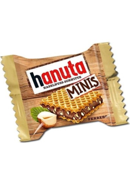 Hanuta Minis 200 gr – Fındık Kremalı Gofret Tek Lokmalık Atıştırmalık fiyatları