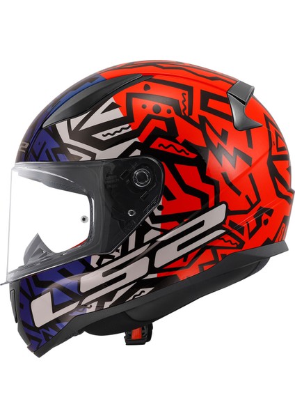 Rapıd 2 Memphıs Kırmızı-Mavi Kask indirimleri