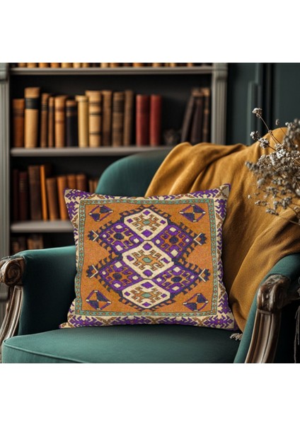Klasik Etnik Tarzda Kırlent Kılıfı Kare fiyatları