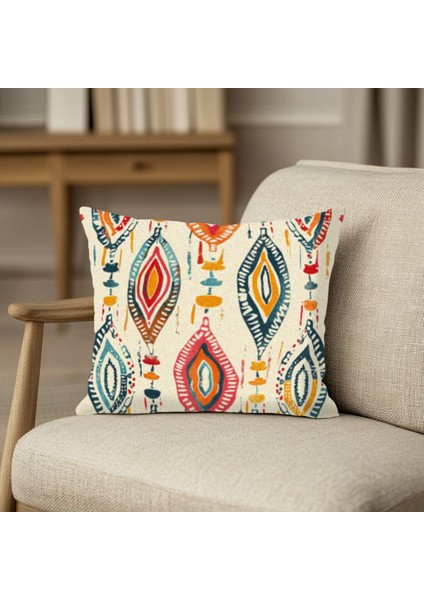 Dijital Baskılı Sanatsal Kırlent Kılıfı