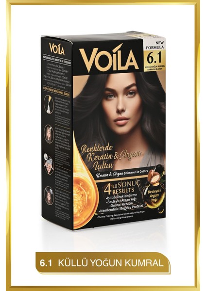 6.1 Küllü Yoğun Kumral-Dark Ash Blonde