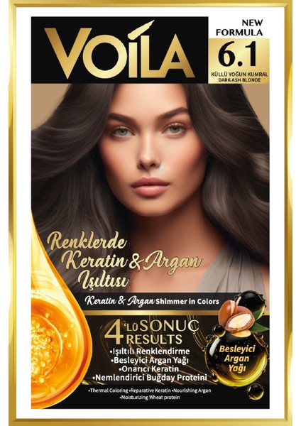 6.1 Küllü Yoğun Kumral-Dark Ash Blonde modelleri