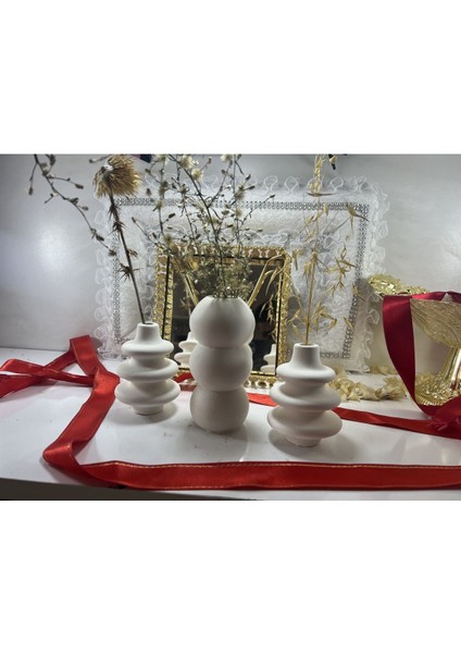 Iskandinav 3 Lü Vazo Dekoratif Vazo fırsatları