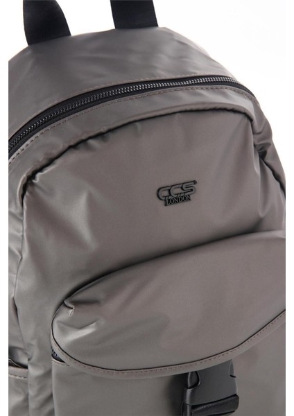 51493 Sırt Çantası – Çok Gözlü, Hafif ve Dayanıklı Polyester Kumaş - Şampanya fırsatları