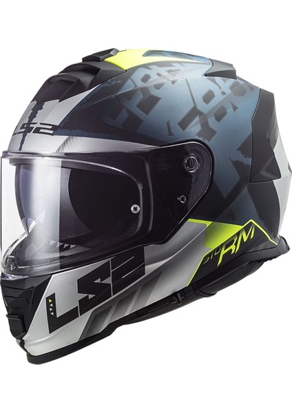 Storm 2 Sprınter Mat Siyah-Gri-Cobalt Kask