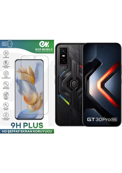 Infinix GT30 Pro Ekran Koruyucu 9h Esnek Nano Cam Tam Uyumlu Şeffaf