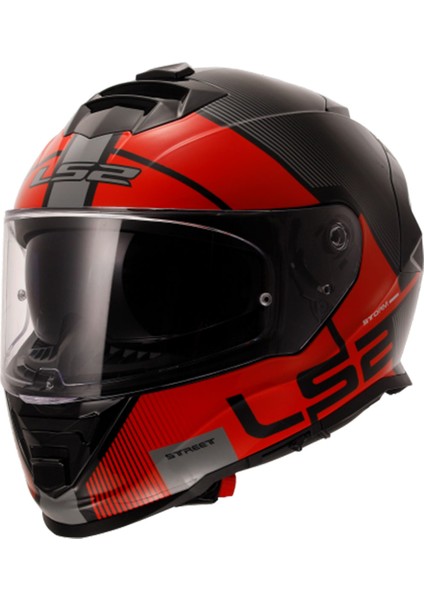 Storm 2 Epıc Siyah-Kırmızı Kask