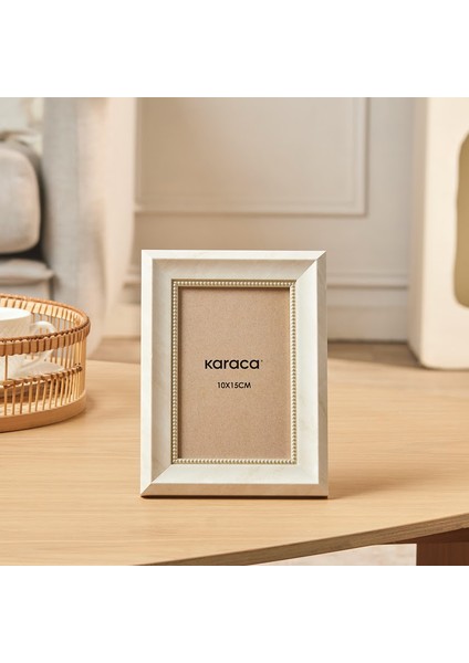 Bramble Mermer Görünümlü Çerçeve Krem 10X15 cm