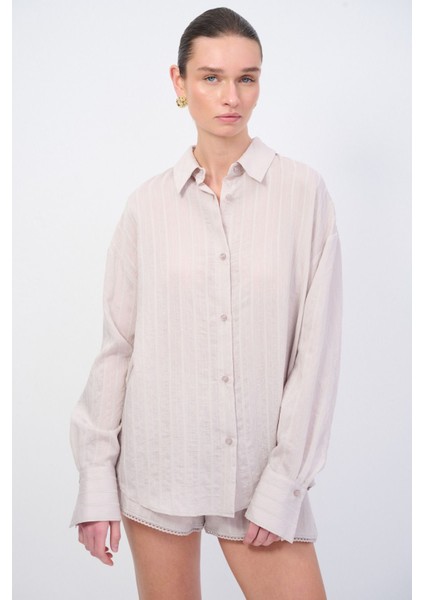 Moda Tutkusu Çizgili Gömlek