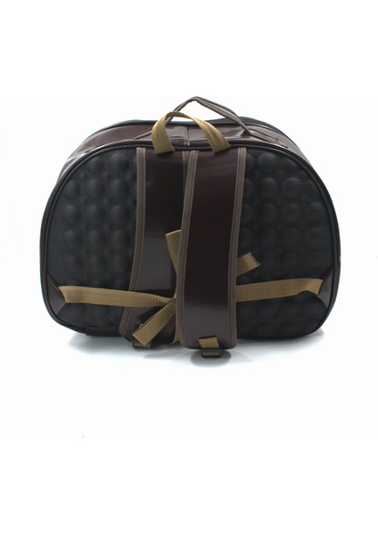 Kedi Köpek Space Bag Deri Taşıma Çantası Kahverengi 30X42X26 cm modelleri