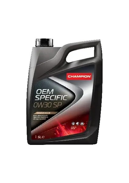 Motor Yagı Benzınlı Hybrıd Oem Specıfıc 0W30 Sp 5lt
