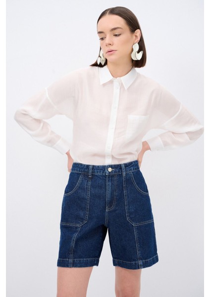 Cepli Jean Şort modelleri