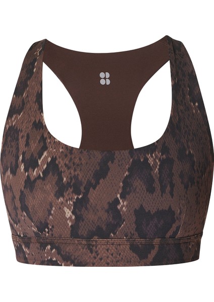 Super Soft Reversible Kadın Kahverengi Yoga Bra fırsatları