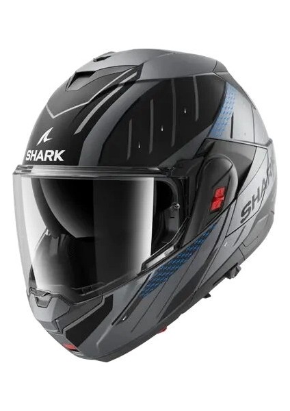 Oxo Rydger Mat 180 Çene Açılır Kask