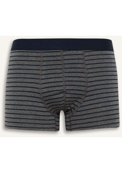 Yeni Sezon Regular Fit Şal Desenli 3'lü Boxer