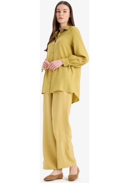Yeni Sezon Wide Leg Basic Düz Geniş Paça Pantolon fiyatları