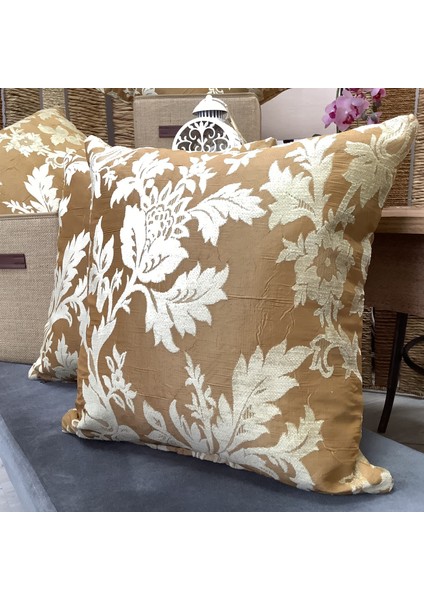 Jakarlı Kırlent Kılıfı Seti-4lü