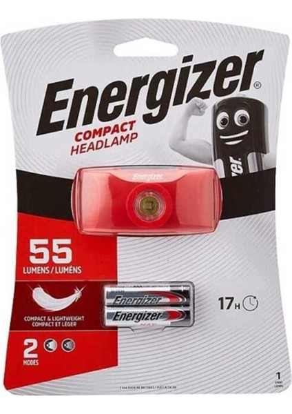 Compact Pilli Kafa Feneri 55 Lümen