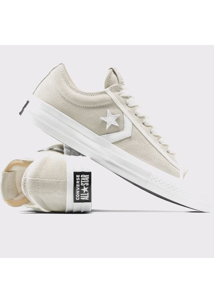 Converse Star Player 76 Suede Unisex Krem Sneaker A15016C-286