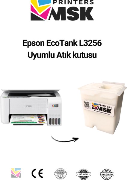 Epson Ecotank L3256 Uyumlu Atık Kutusu fiyatları