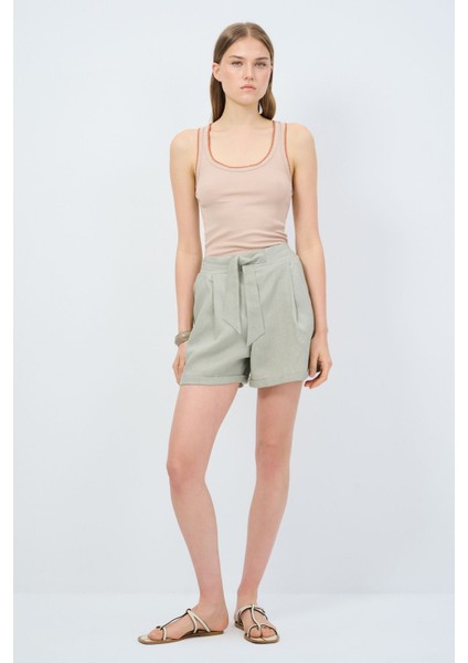 Duble Paça Şort