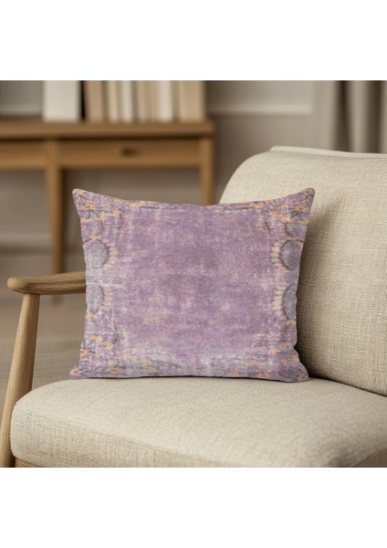 Bohem Desenli Dekoratif Kırlent Kılıfı Kare