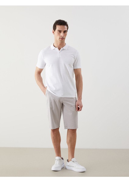 Yeni Sezon Standart Kalip Gabardin Erkek Sort - S51097Z8
