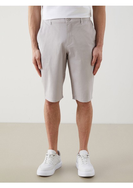 Yeni Sezon Standart Kalip Gabardin Erkek Sort - S51097Z8