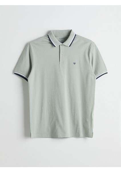 Yeni Sezon Polo Yaka Pike Erkek Tisort - S5FR01Z8