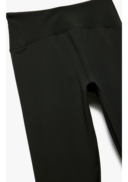 Yeni Sezon Biker Slim Fit Interlok Kapri Spor Tayt modelleri