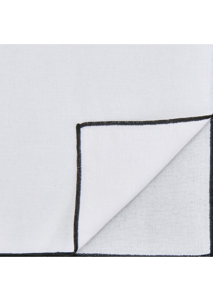 Soft Elegant Runner - Beyaz - 50X140 cm