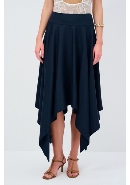 Moda Tutkusu Asimetrik Uzun Etek fiyatları