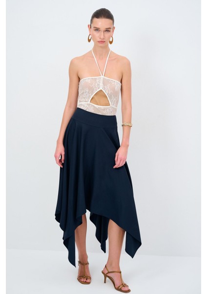 Moda Tutkusu Asimetrik Uzun Etek fırsatları