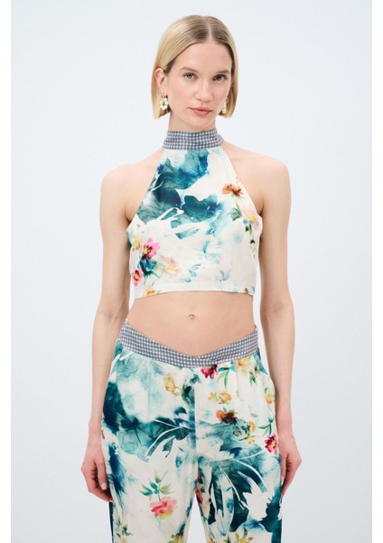 Halter Yaka Bluz